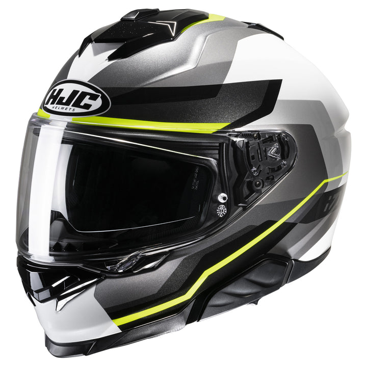 HJC I71 Nior Helmet MC-3HSF - Front Side View