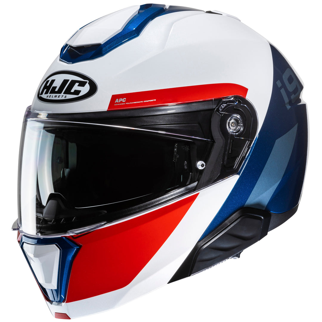 HJC I91 Bina Helmet MC-21 - Front Side View