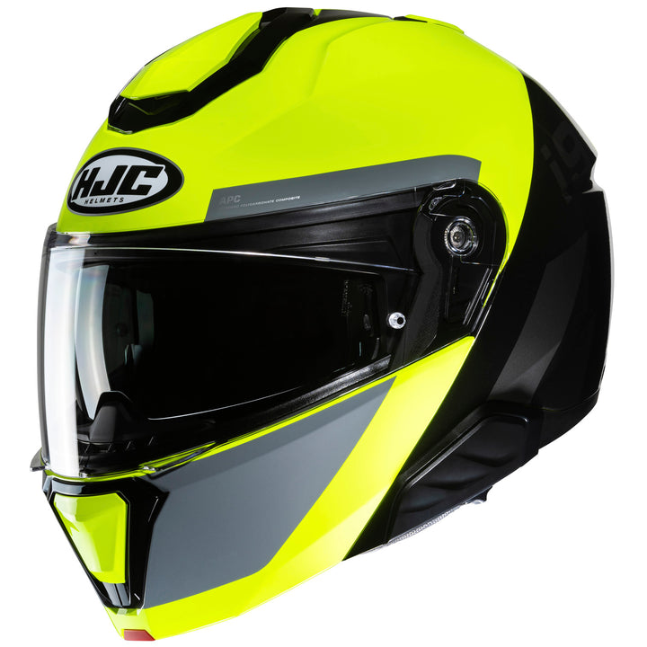 HJC I91 Bina Helmet MC-3H - Front Side View