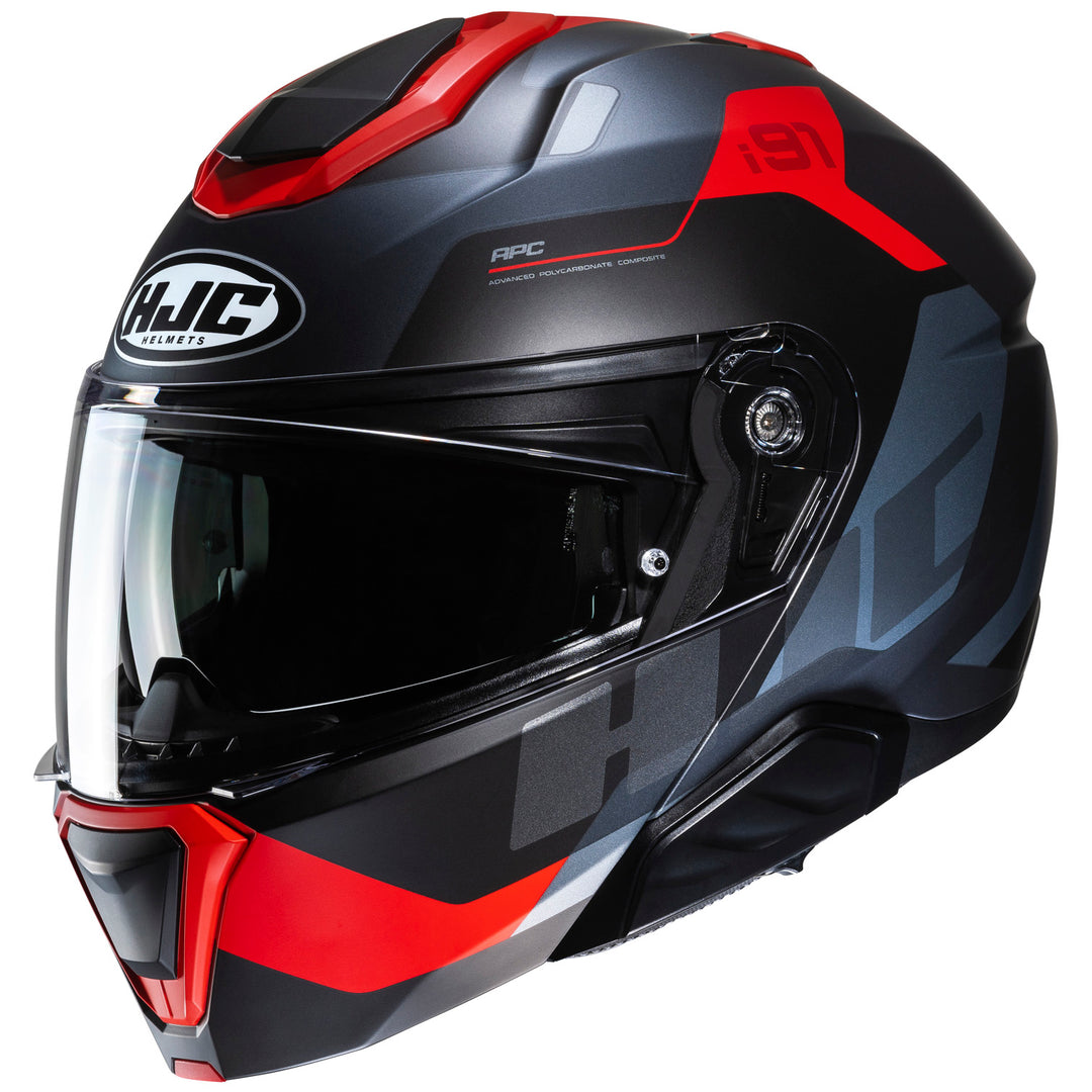 HJC I91 Carst Helmet MC-1SF - Front Side View
