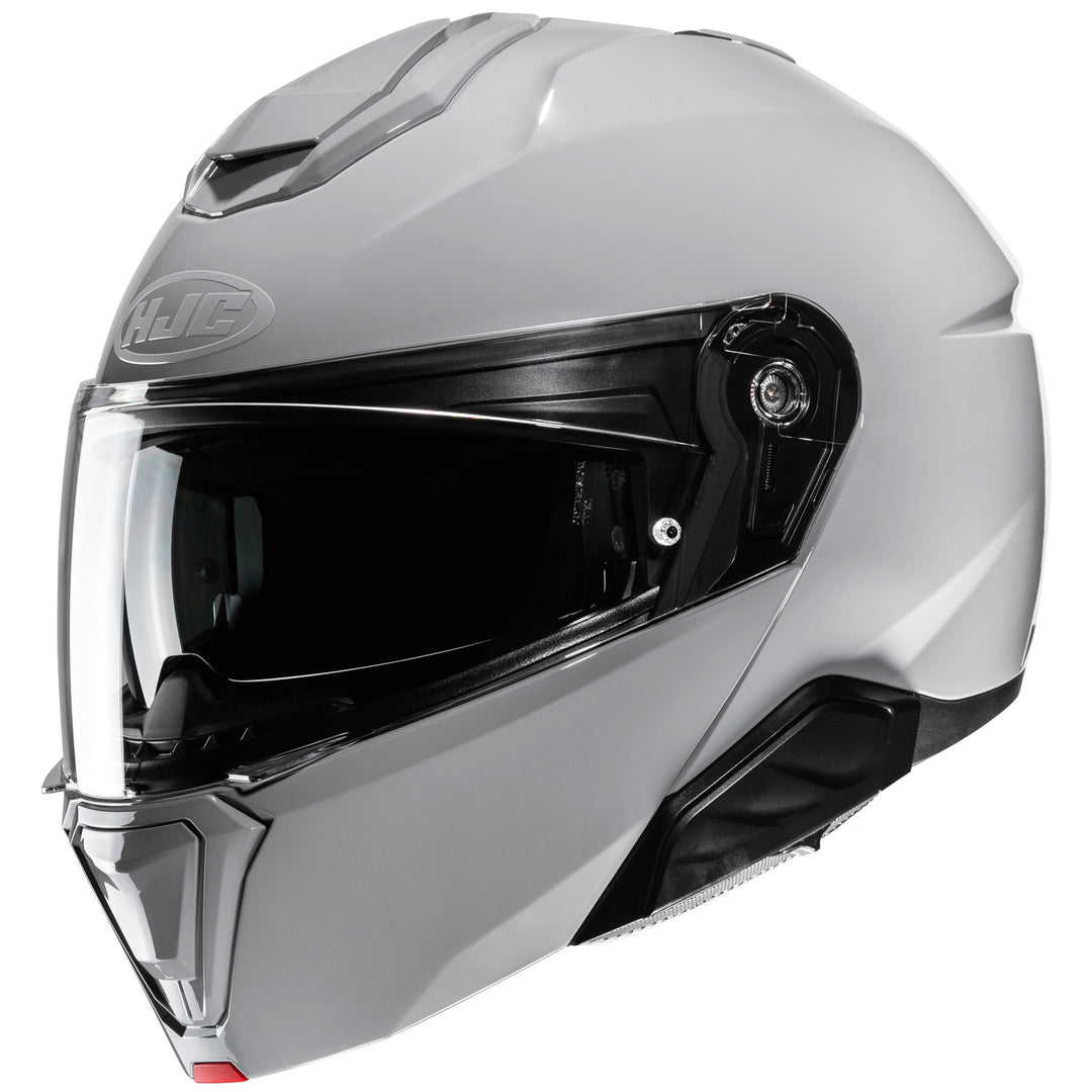 HJC I91 Solid Helmet Nardo Gray - Front Side View