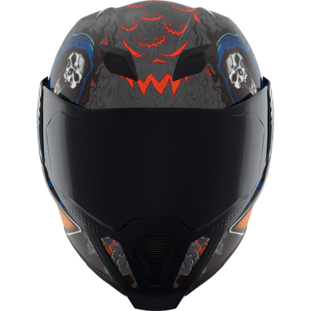 ICON Airflite Trick or Street 4 Helmet Black - Front View