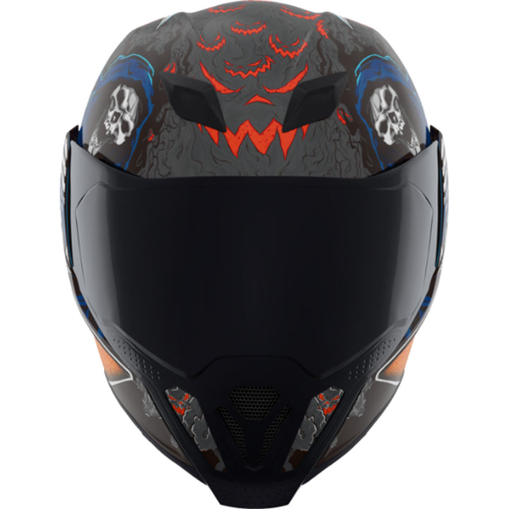 ICON Airflite Trick or Street 4 Helmet Black - Front View