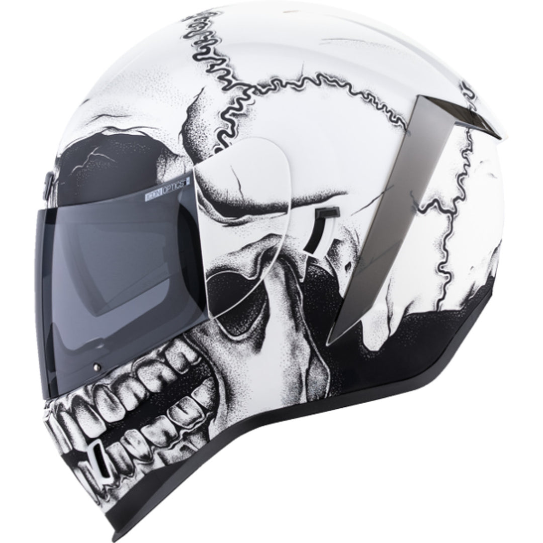 ICON Airform Crestfallen MIPS Helmet White - Left Side View