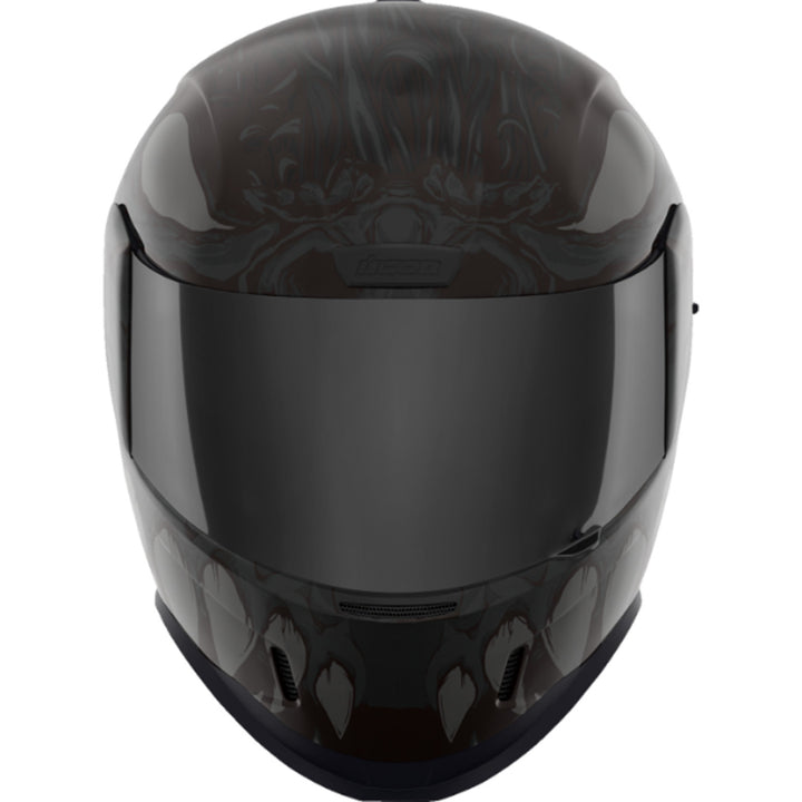 ICON Airform Manik'RR MIPS Helmet Dark Black - Front View
