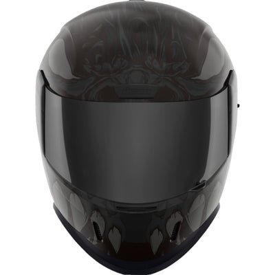 ICON Airform Manik'RR MIPS Helmet Dark Black - Front View