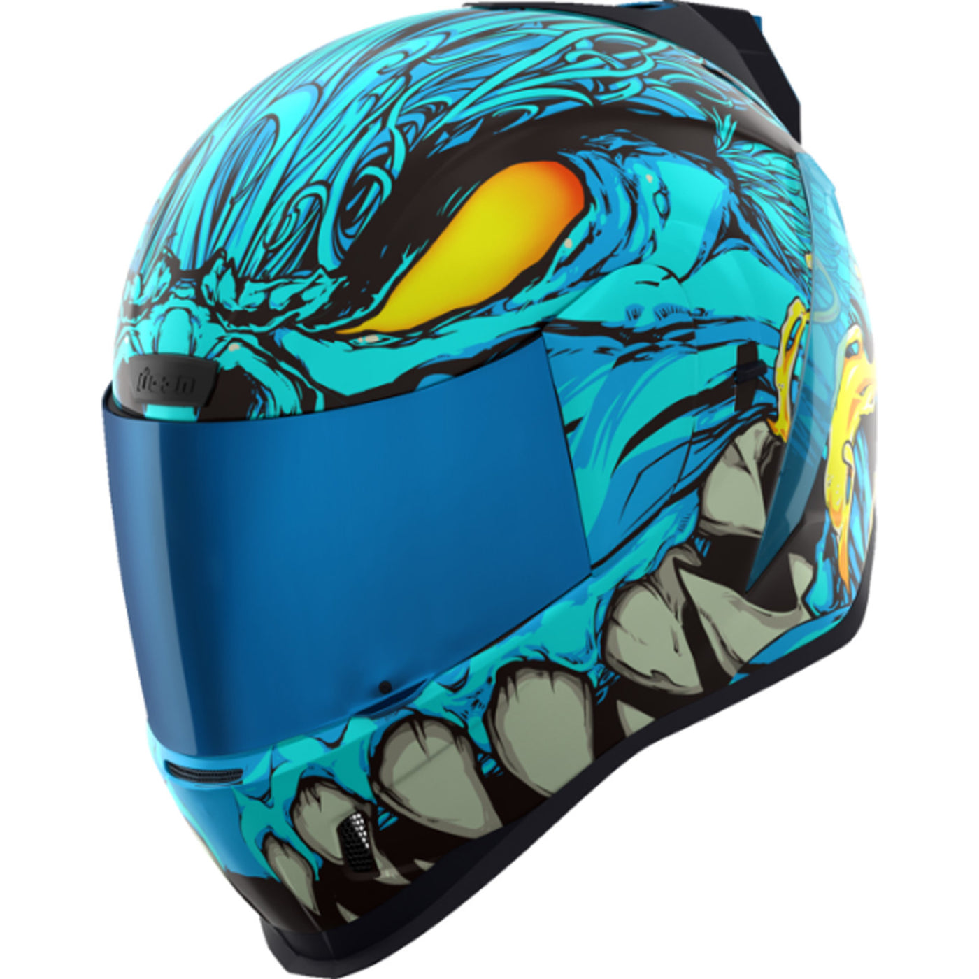 ICON Airform Manik'RR MIPS Helmet Light Blue - Front Left Side View