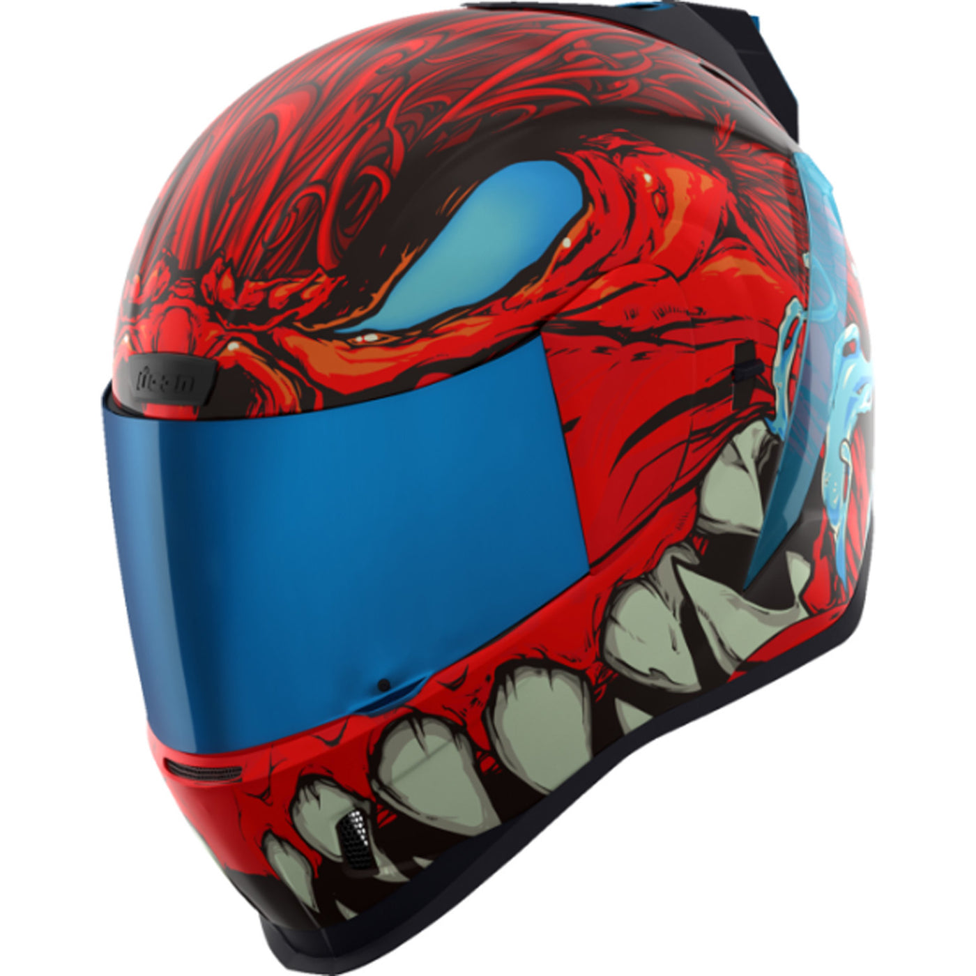 ICON Airform Manik'RR MIPS Helmet Red - Front Left Side View