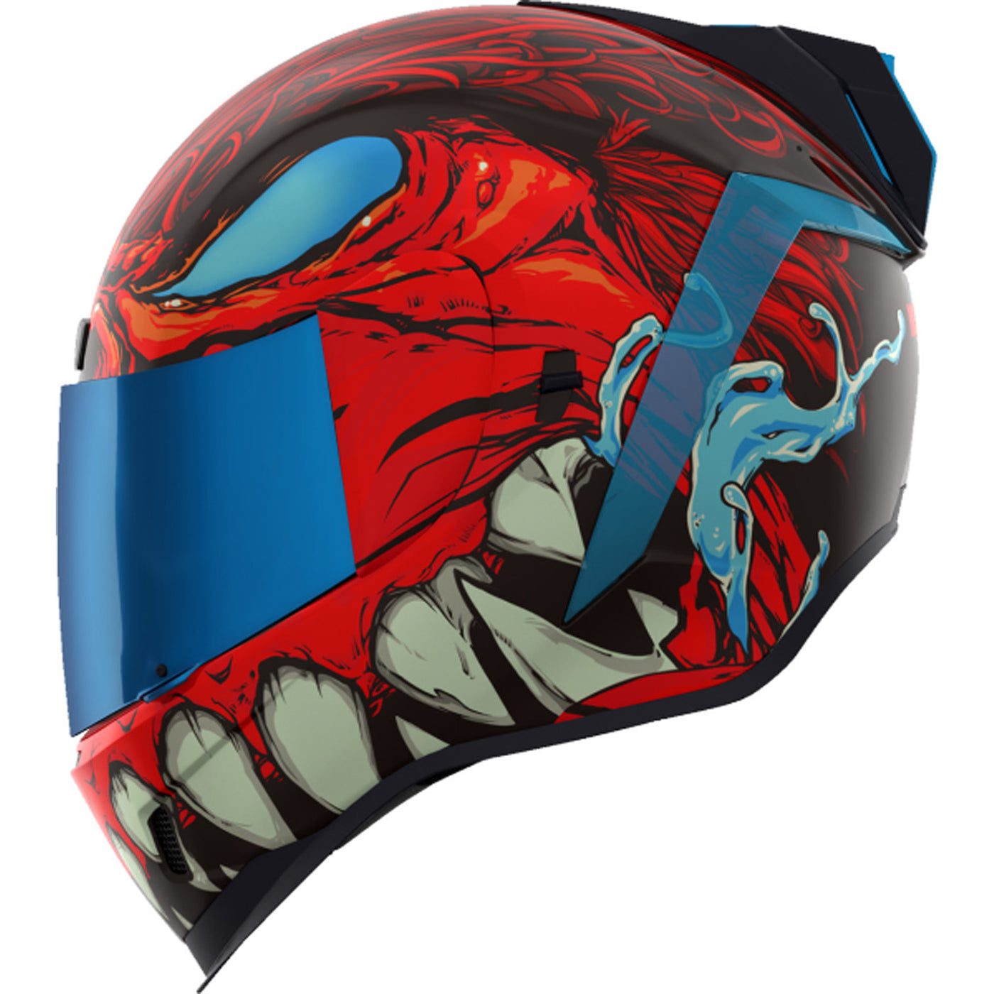 ICON Airform Manik'RR MIPS Helmet Red - Left Side View