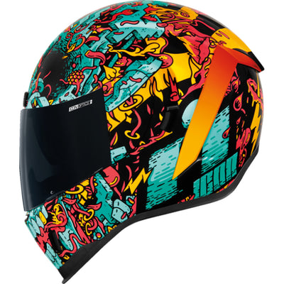 ICON Airform Munchies MIPS Helmet Blue - Left Side View