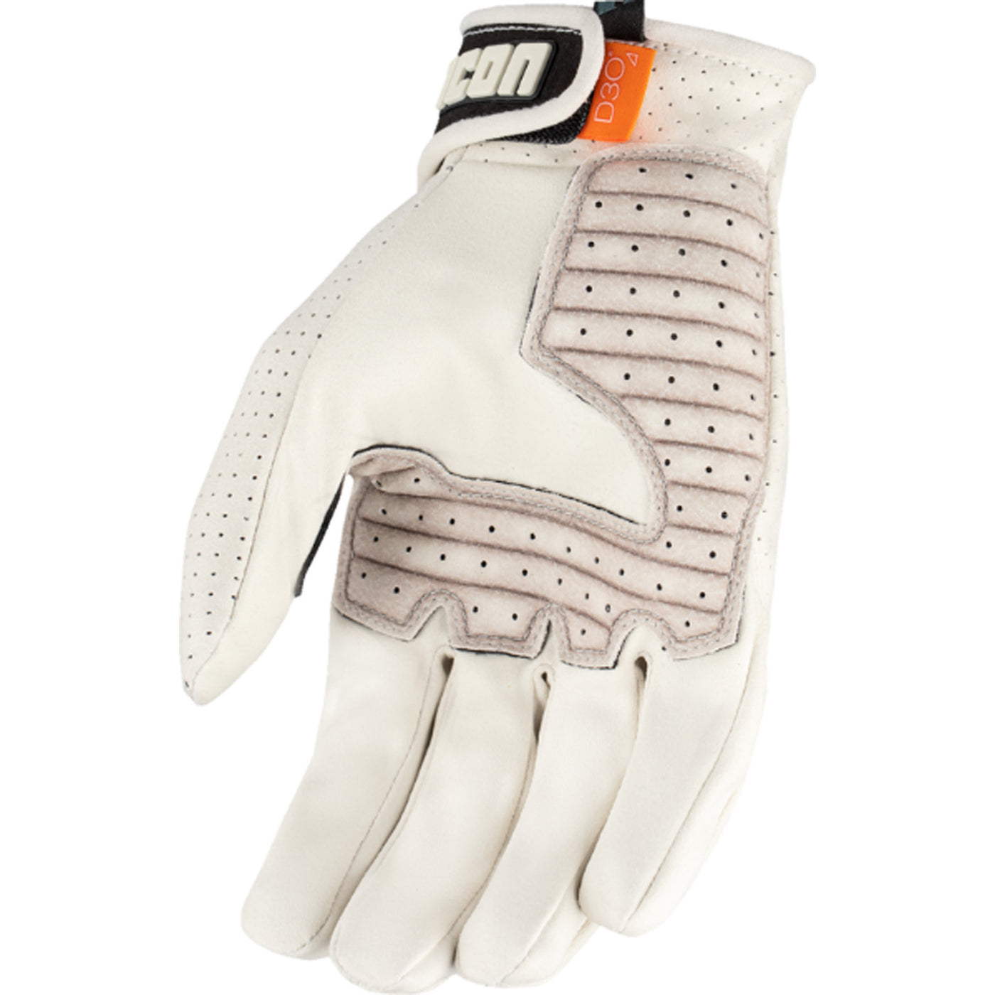 ICON Airform Slabtown Gloves White - Palm View