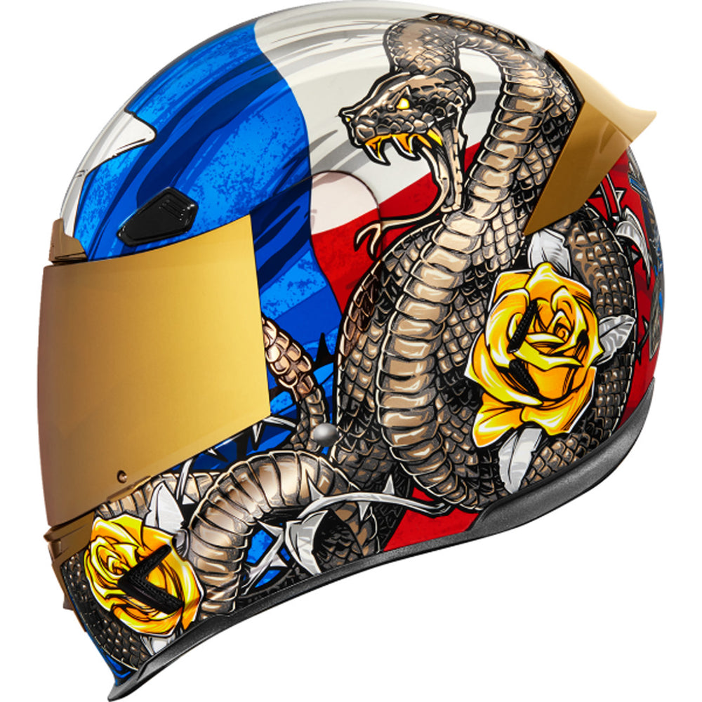 ICON Airframe Pro Tejas Libre Helmet Glory - Left Side View