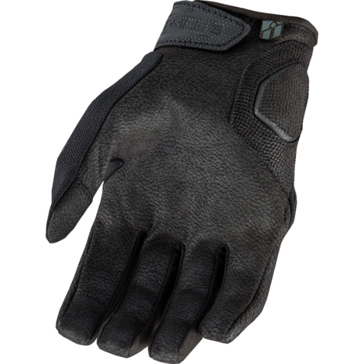 ICON Automag3 CE Gloves Black - Palm View