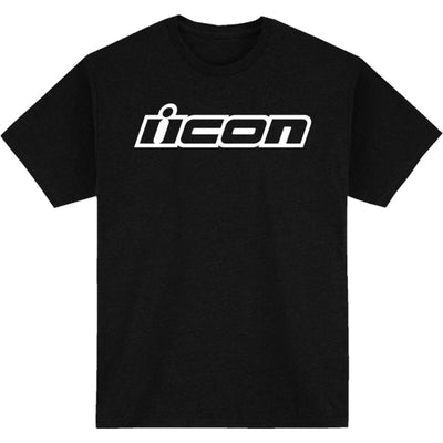 ICON Clasicon Tee Black - Front View