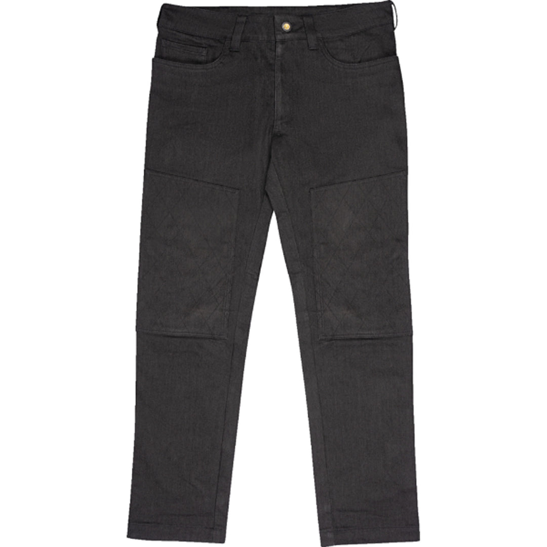 ICON Conductor Jeans Black - Front View