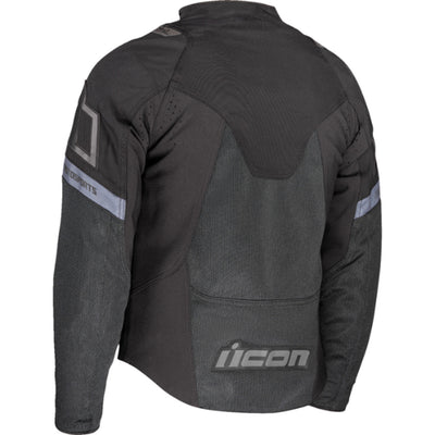 ICON Contra3 Jacket Black - Rear View