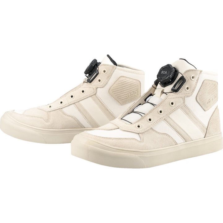 ICON Dog Days Boots White - Front Side View of Pair