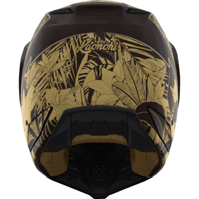 ICON Elsinore Kaonohi Helmet Black - Rear View