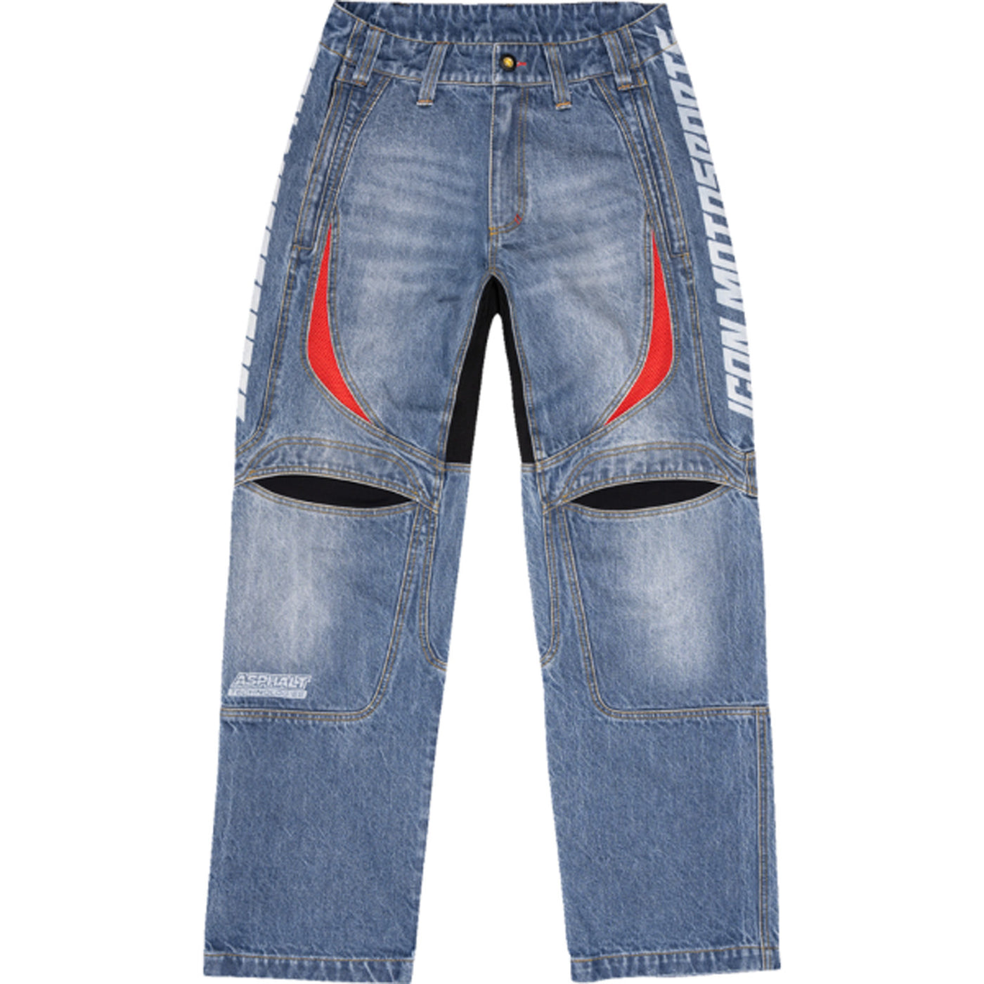 ICON Hooligan Jeans Blue - Front View