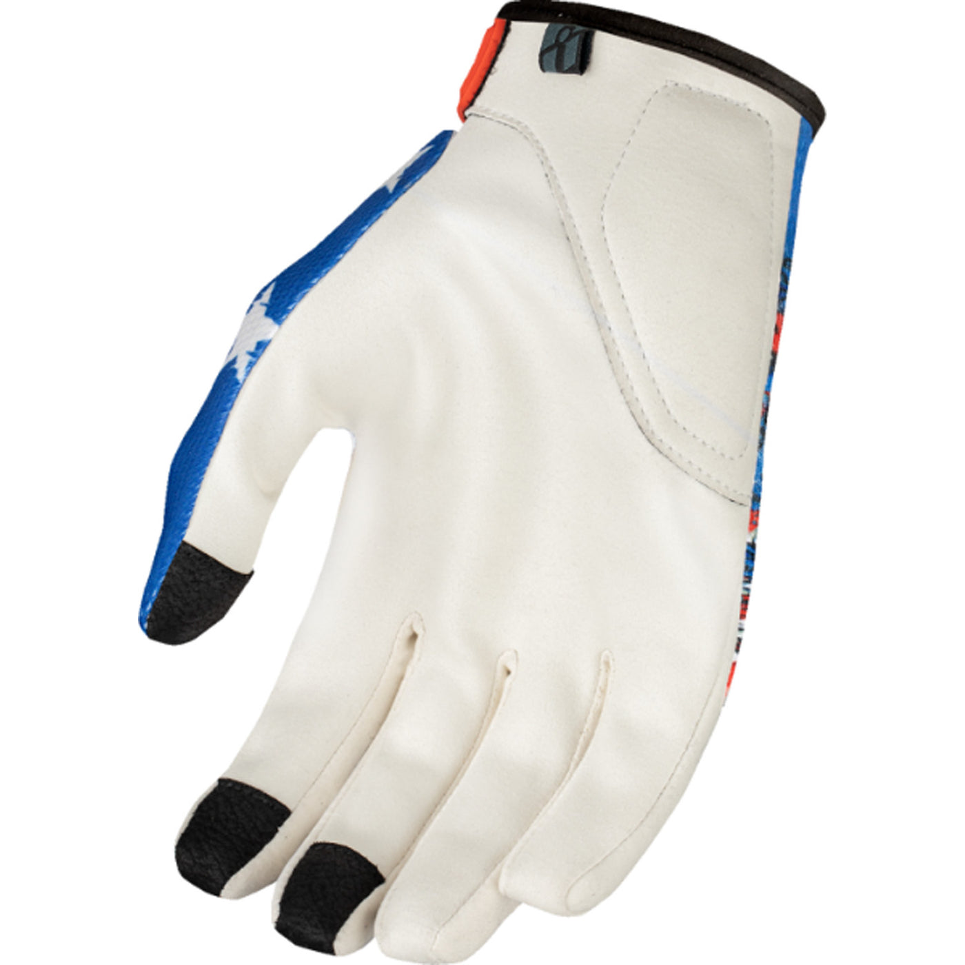 ICON Hooligan Basstard Gloves Blue - Palm View