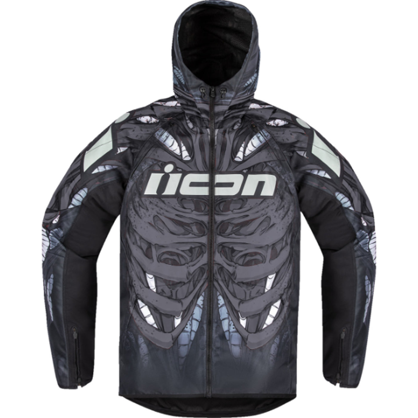 ICON Airform Manik'r Jacket Black - Front View