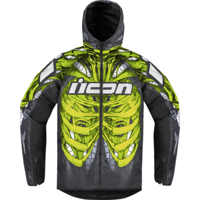 ICON Airform Manik'r Jacket Green - Front View