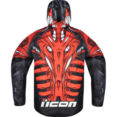 ICON Airform Manik'r Jacket Red - Rear View