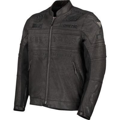 ICON Neo Daytona 2 Jacket Black - Front View