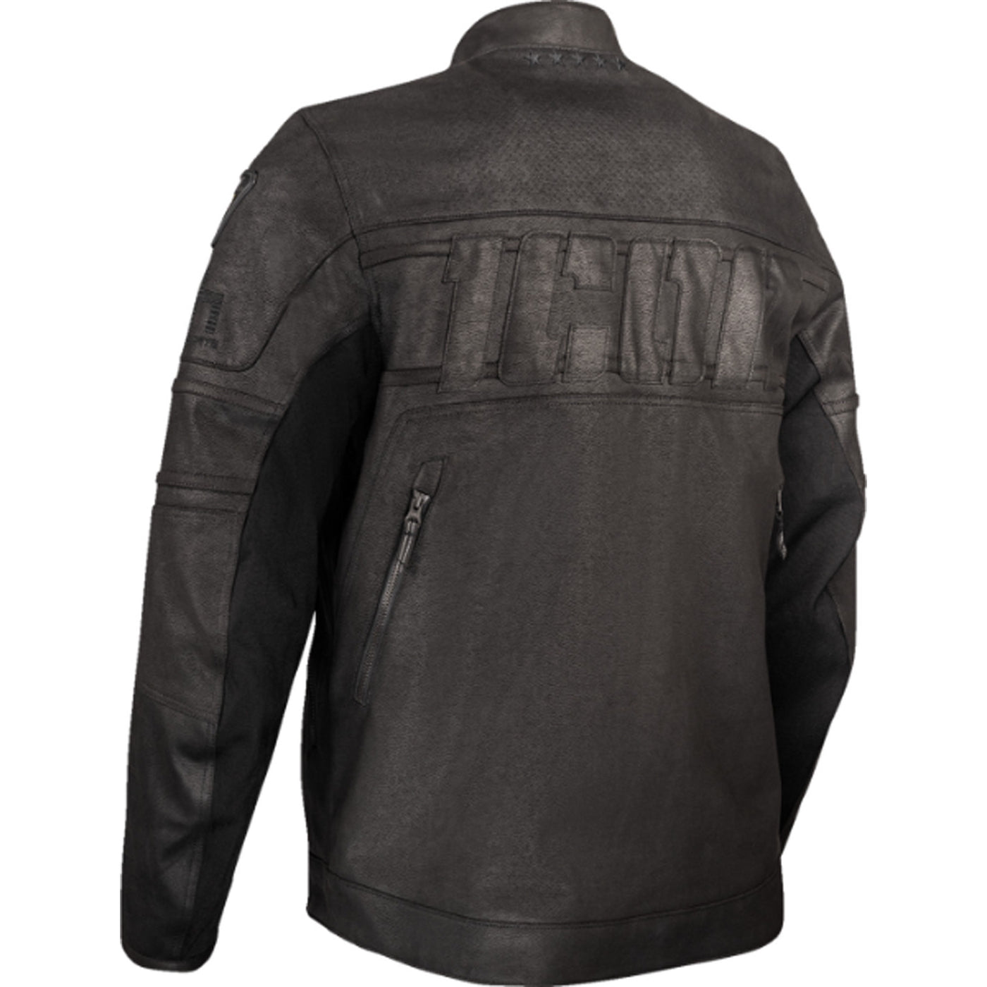 ICON Neo Daytona 2 Jacket Black - Rear View