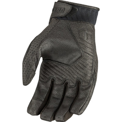 ICON Overlord3 Gloves Black - Palm View