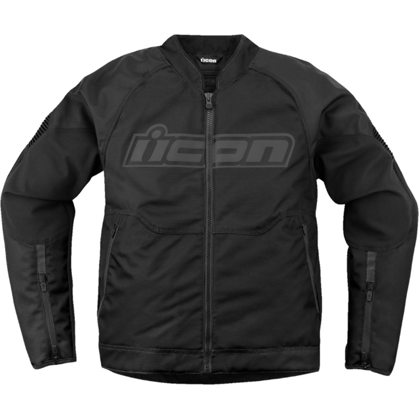 ICON Overlord3 Jacket Black - Front View