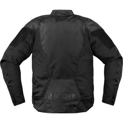 ICON Overlord3 Jacket Black - Rear View