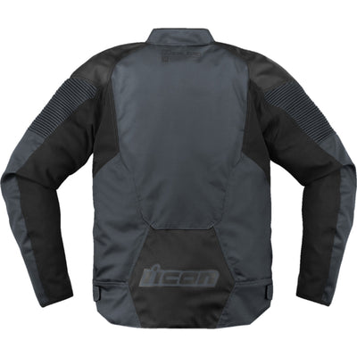 ICON Overlord3 Jacket Slate - Rear View