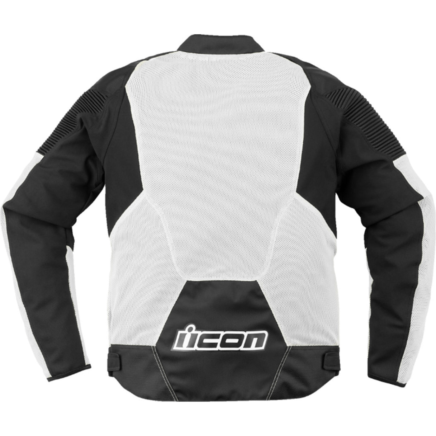 ICON Overlord3 Mesh Jacket White - Rear View