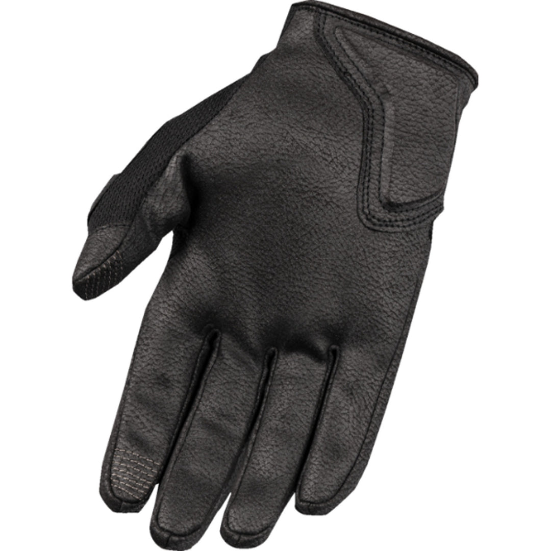 ICON Punchup CE Gloves Black - Palm View