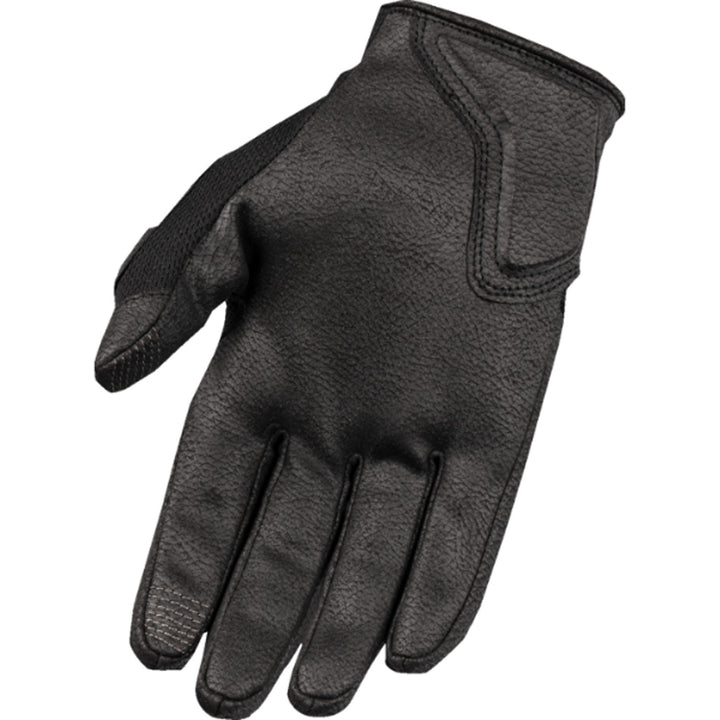 ICON Punchup CE Gloves Black - Palm View