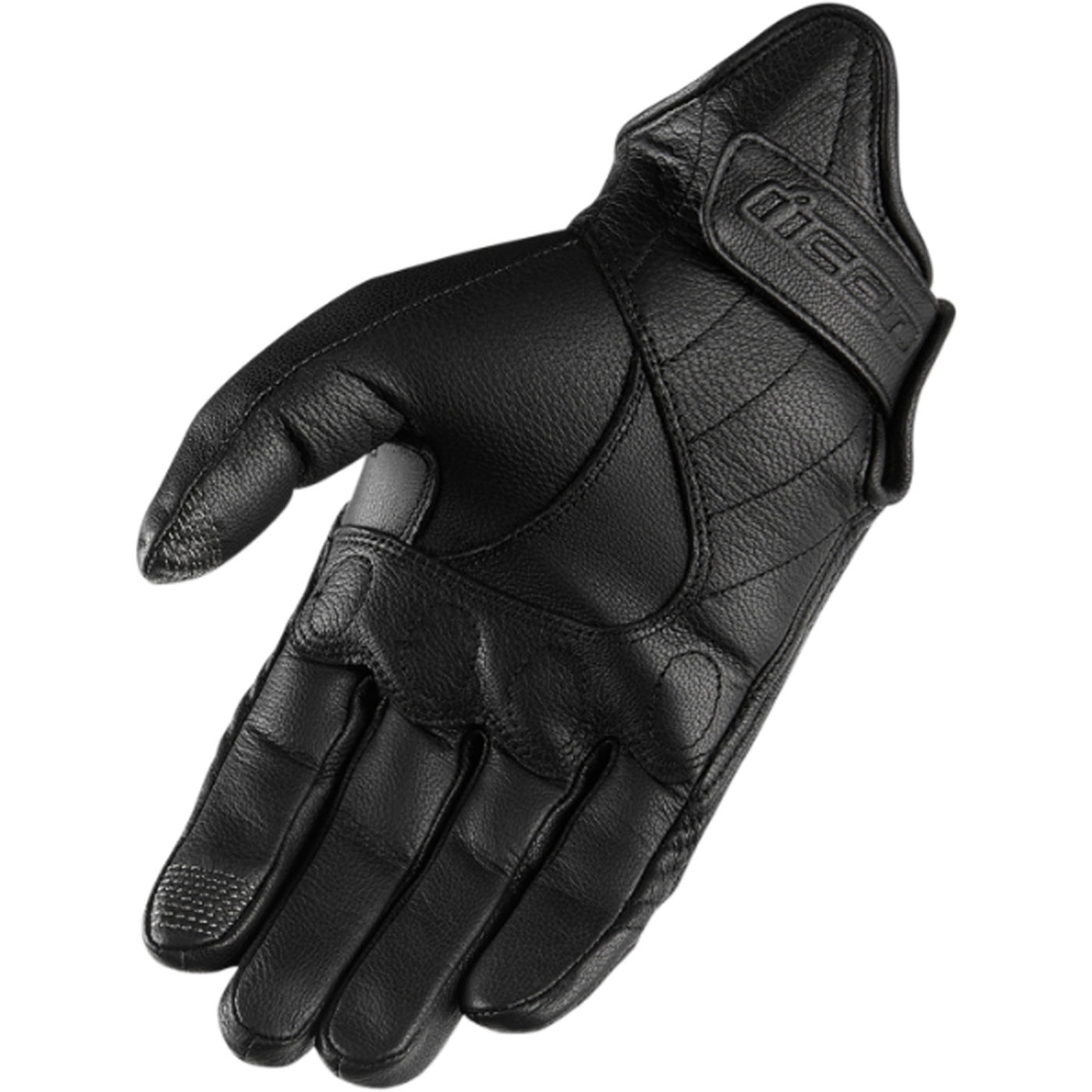 ICON Pursuit Classic Gloves Black - Palm View