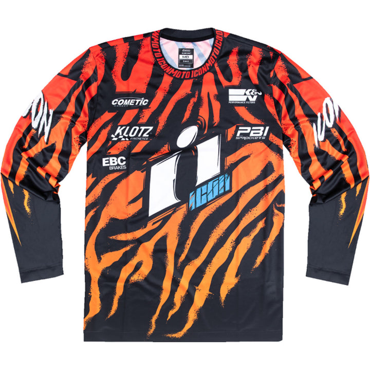 ICON Rad Dawn Jersey Orange - Front View