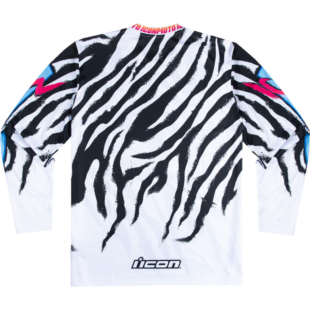 ICON Rad Dawn Jersey White - Rear View