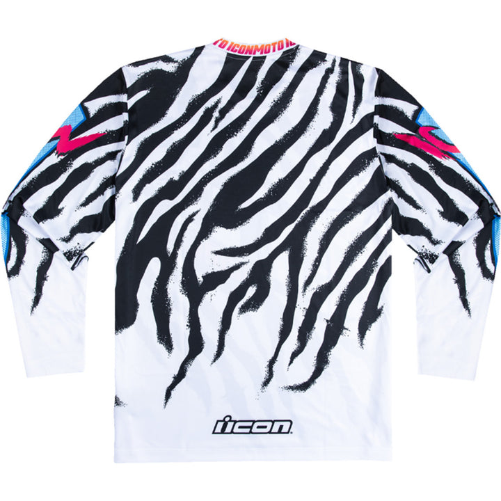 ICON Rad Dawn Jersey White - Rear View