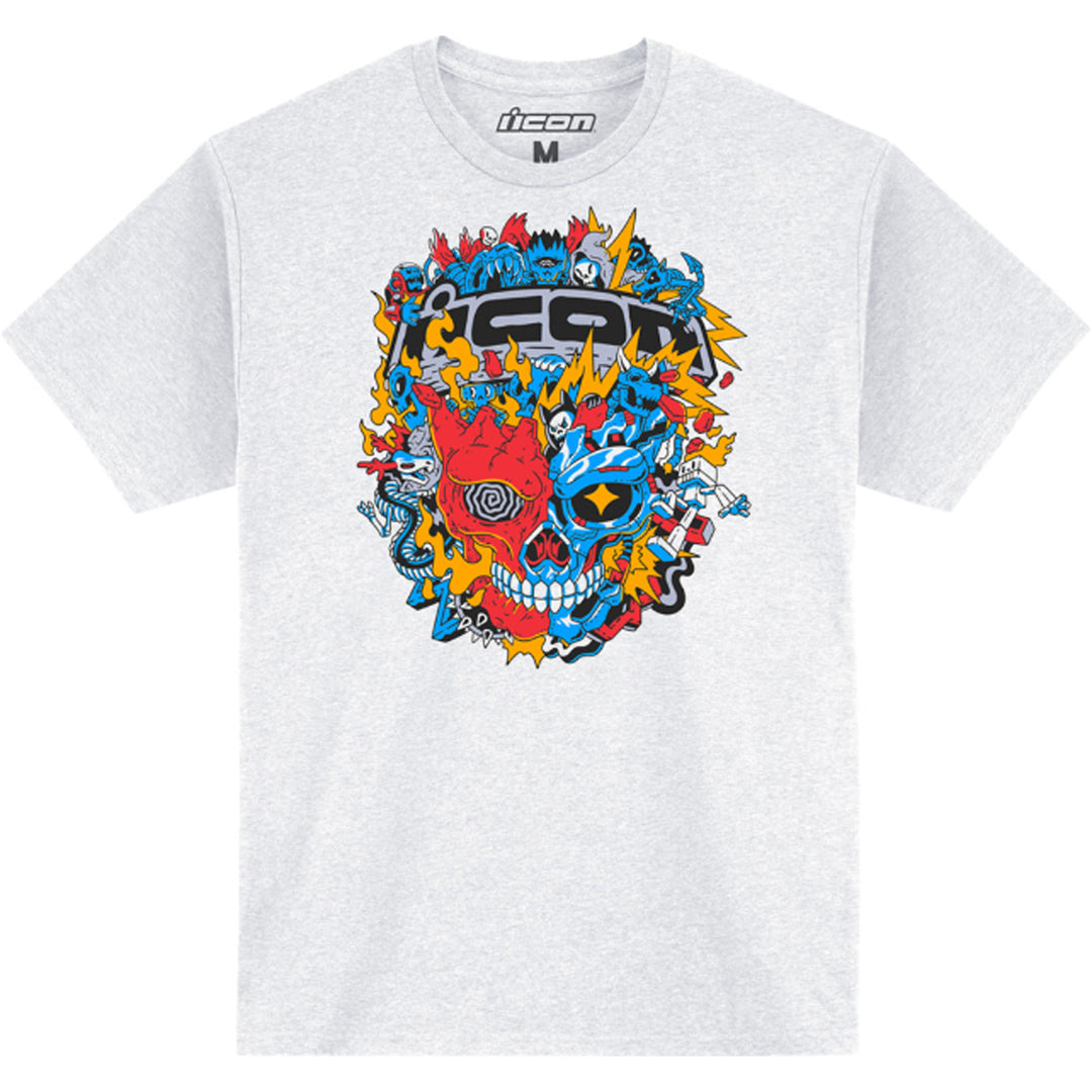 ICON ReDoodle T-Shirt White - Front View