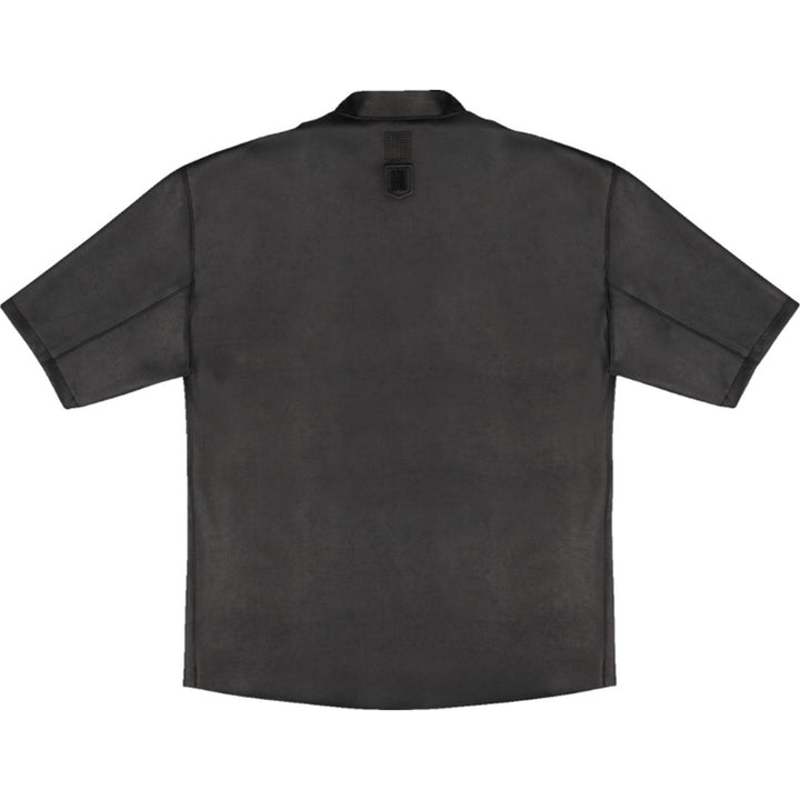 ICON Short Track Short-Sleeve Jacket Black - Rear View