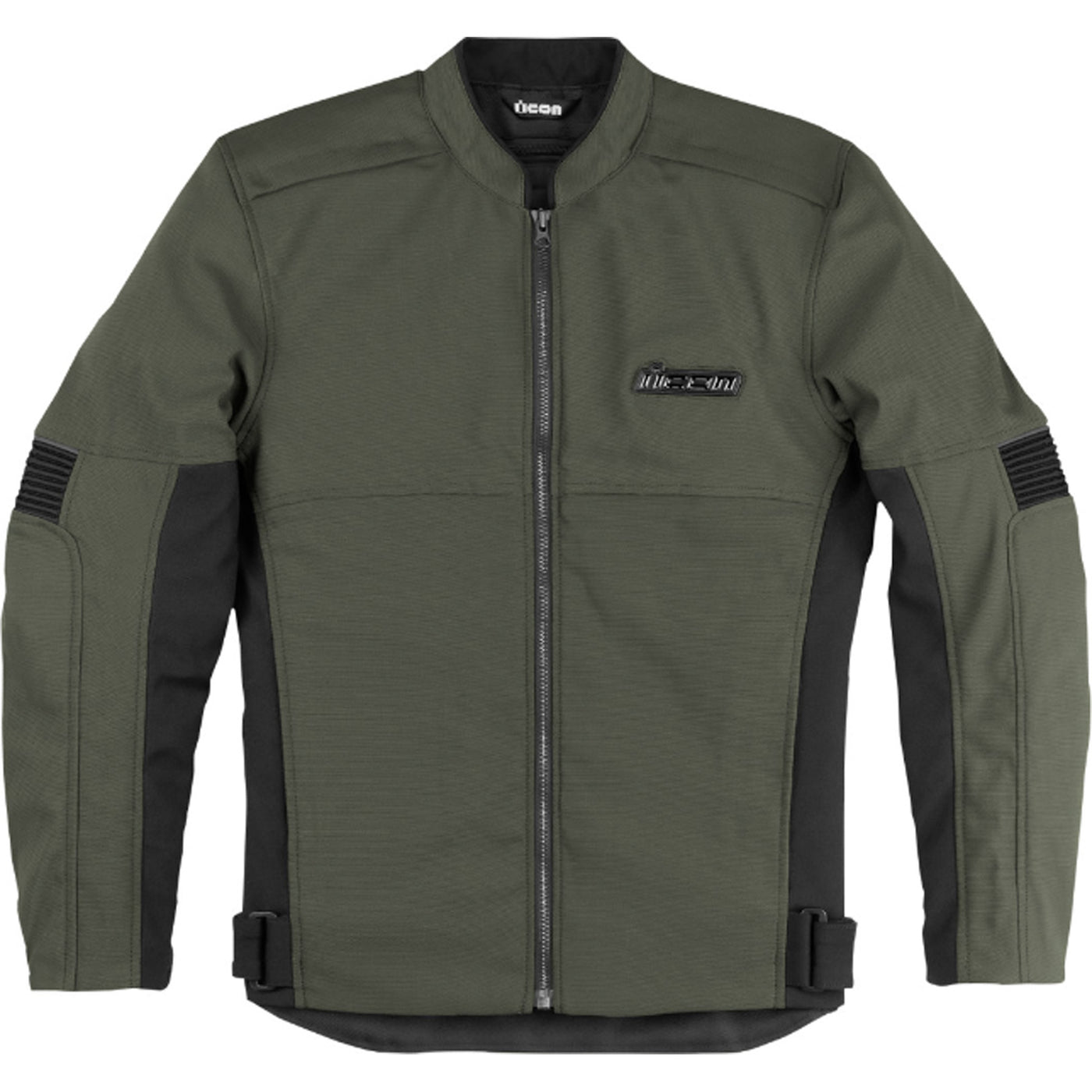 ICON Slabtown Jacket Green - Front View