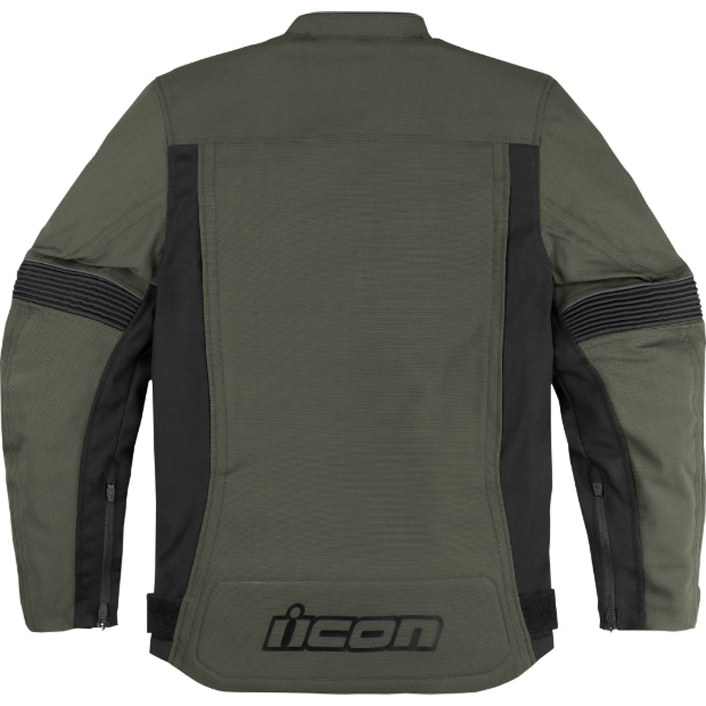 ICON Slabtown Jacket Green - Rear View