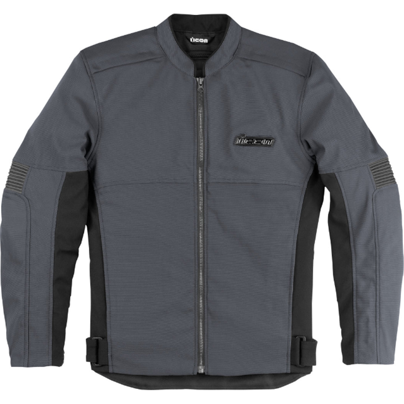 ICON Slabtown Jacket Gray - Front View