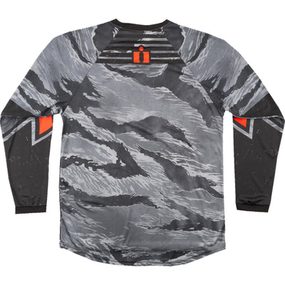 ICON Tiger's Blood Jersey Gray Camo - Rear View