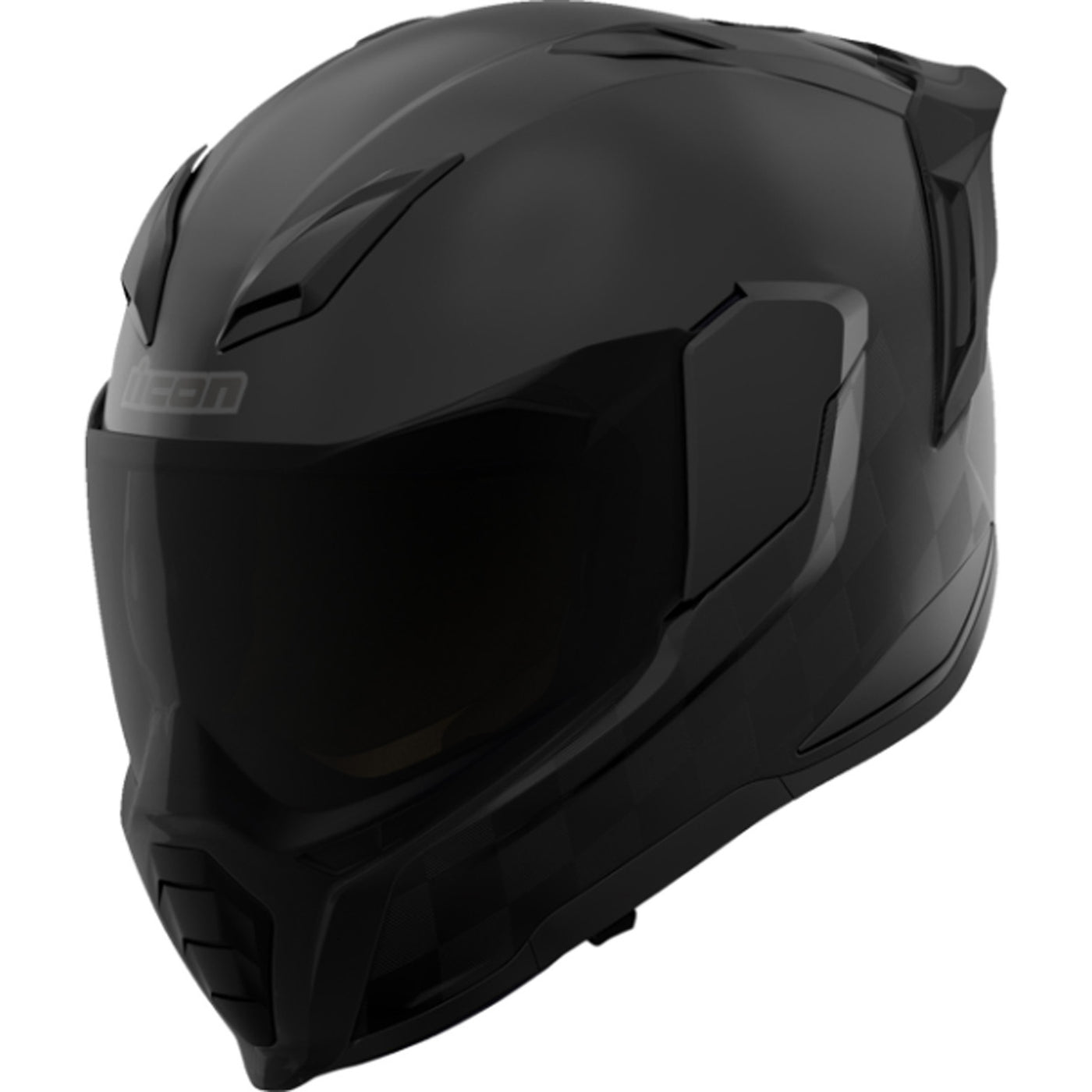 ICON Ultraflite Rizz Rizz MIPS Helmet Black - Front Left Side View