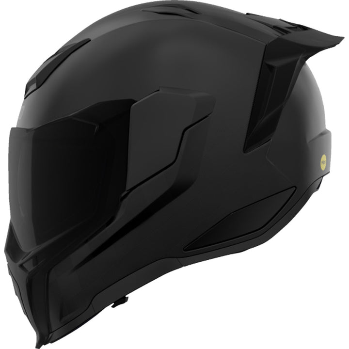 ICON Ultraflite Rizz Rizz MIPS Helmet Black - Left Side View