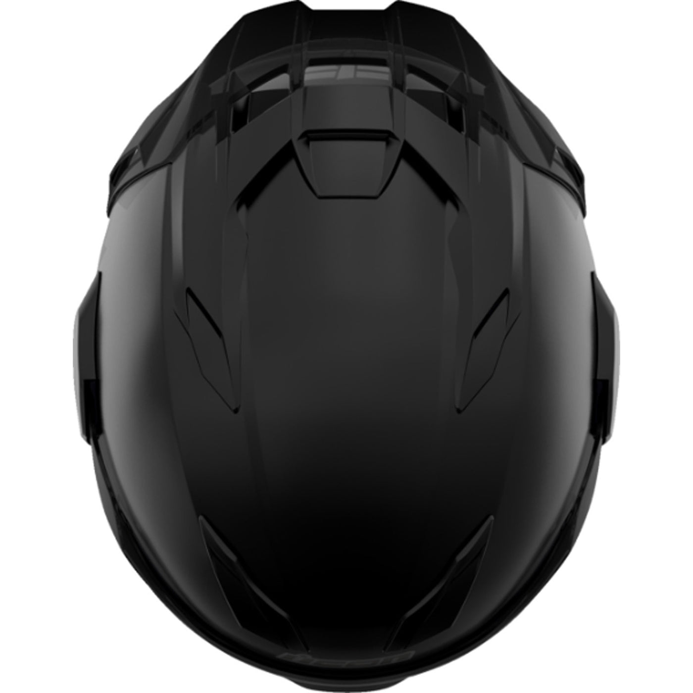 ICON Ultraflite Rizz Rizz MIPS Helmet Black - Top Down View