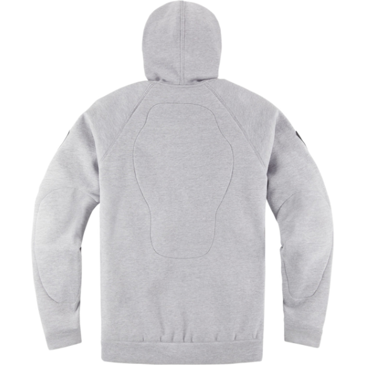 ICON Uparmor Hoodie Gray - Rear View